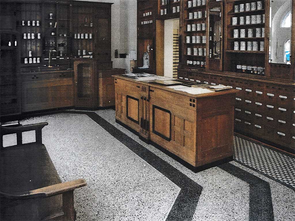 Innenansicht Apotheke