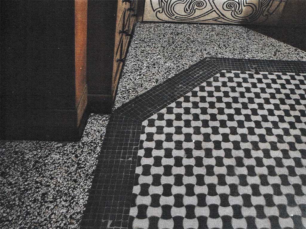restaurierter Terrazzo-Boden