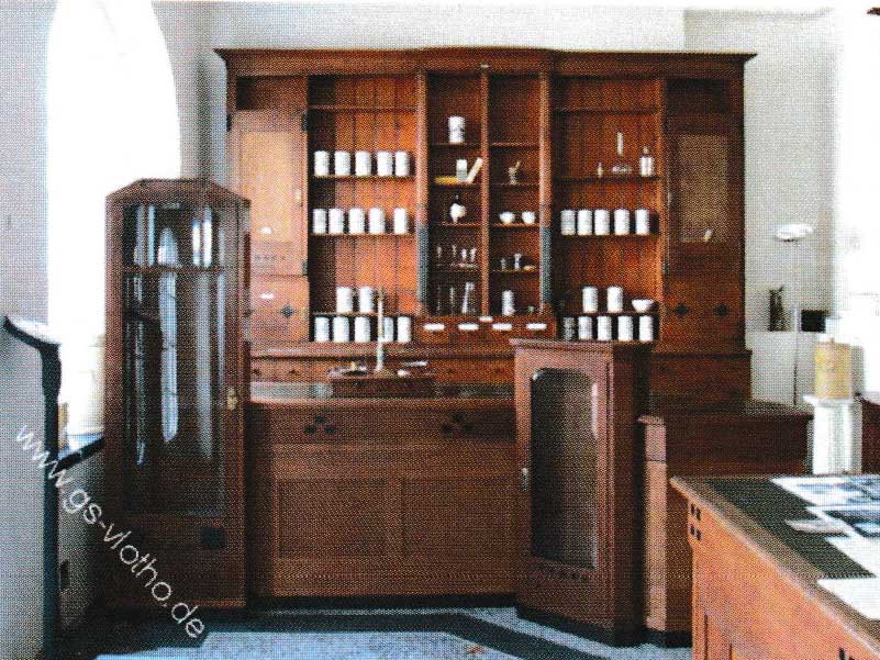 Verkaufsraum der alten Apotheke